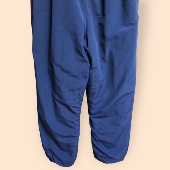 Vintage 90s Lands End Suspender Style Ski Snow Pants Navy Boys Large (14-16) - Picture 9 of 15